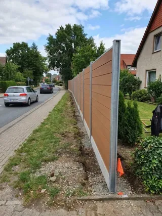 Lärmschutzzaun in Melle - fachgerechte Ausführung vor Ort