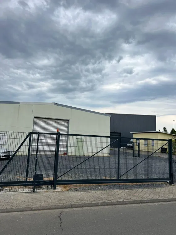 Industriezaun in Melle - fachgerechte Ausführung vor Ort